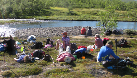 Vila efter vadet